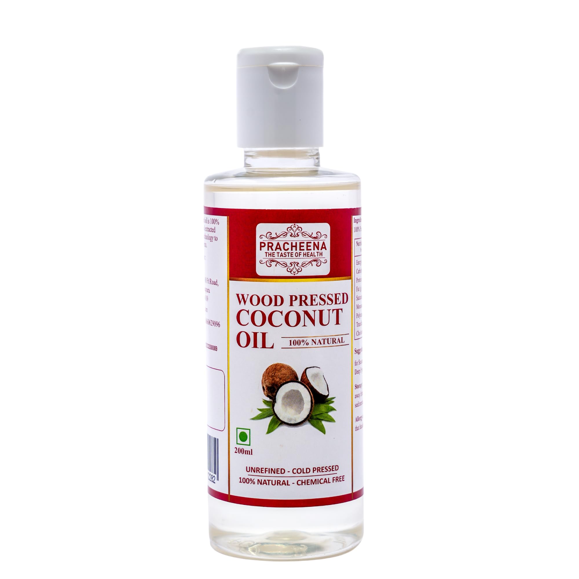 Wood/Cold Pressed Coconut Oil