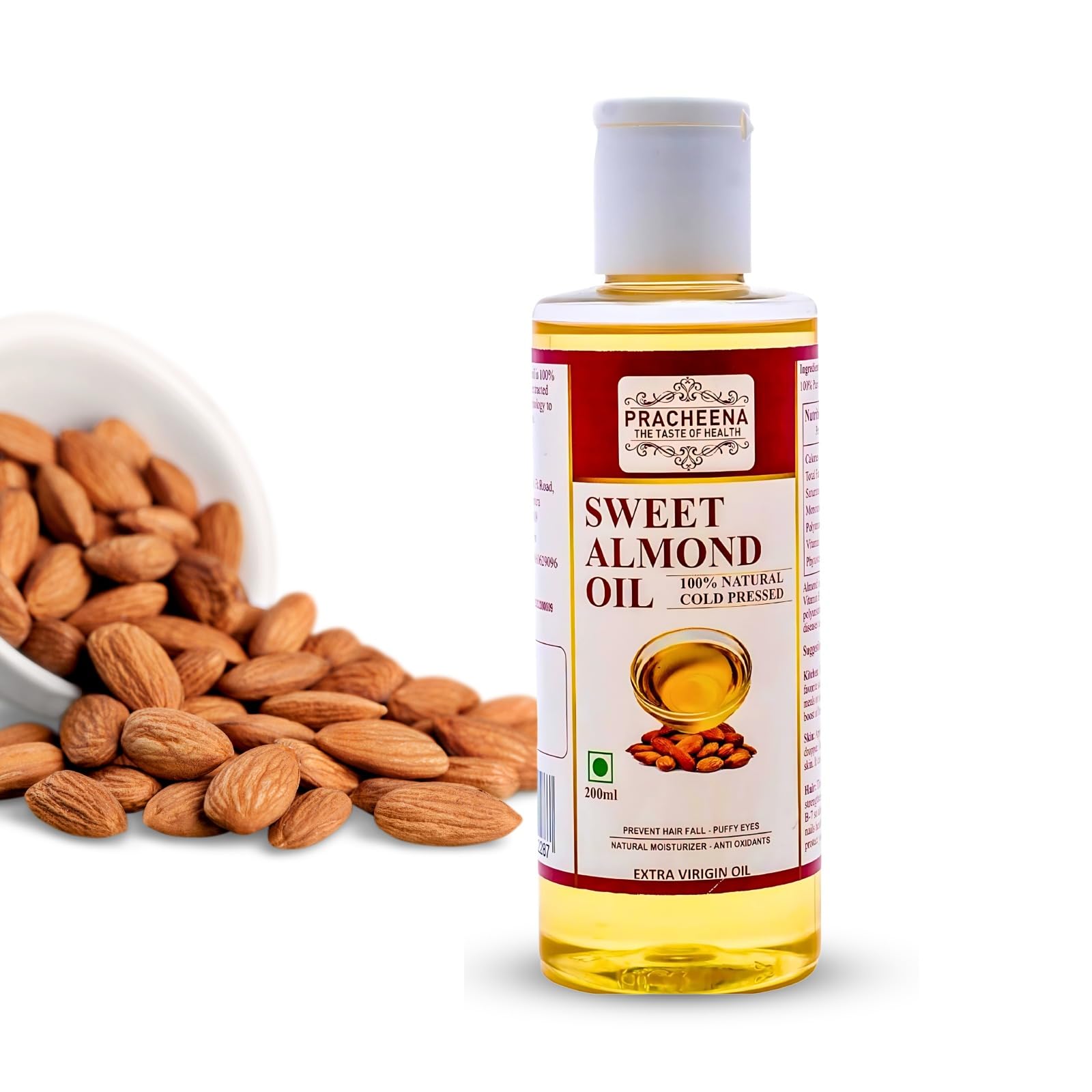 Wood/Cold Pressed Almond Oil