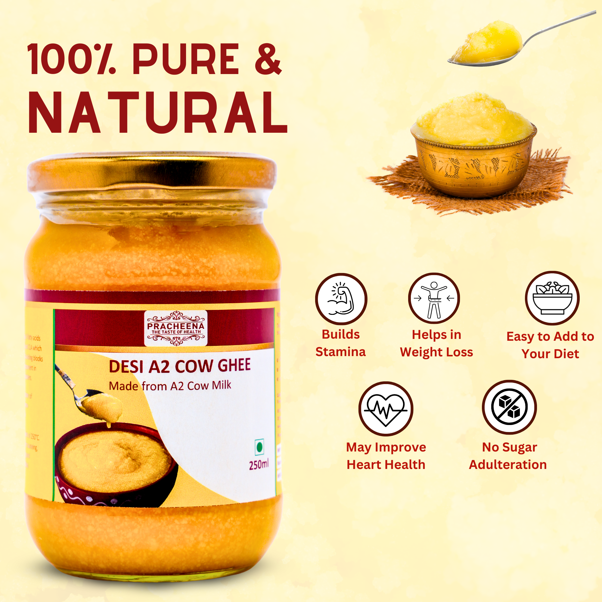 Desi A2 Cow Ghee
