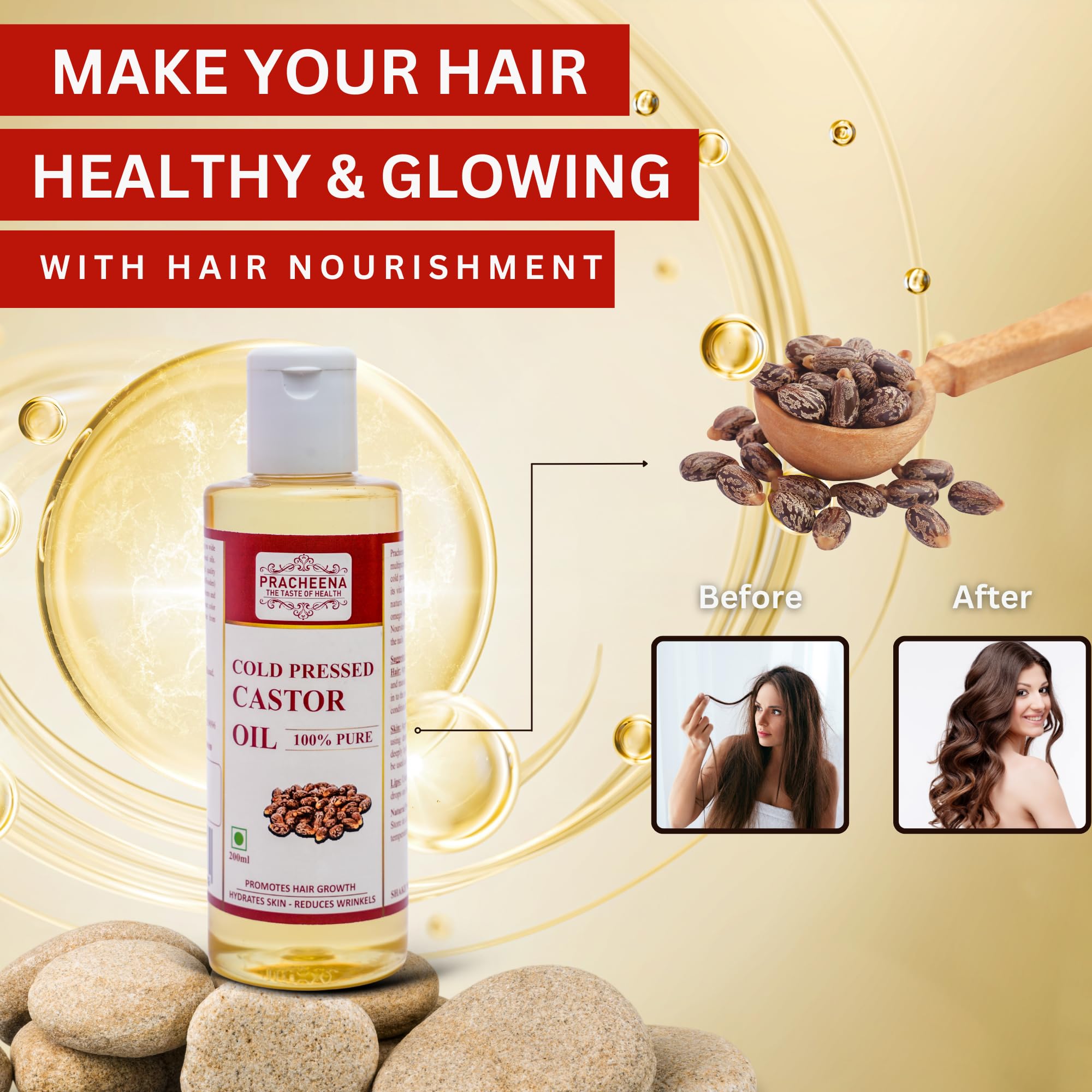 Cold Pressed Castor Oil