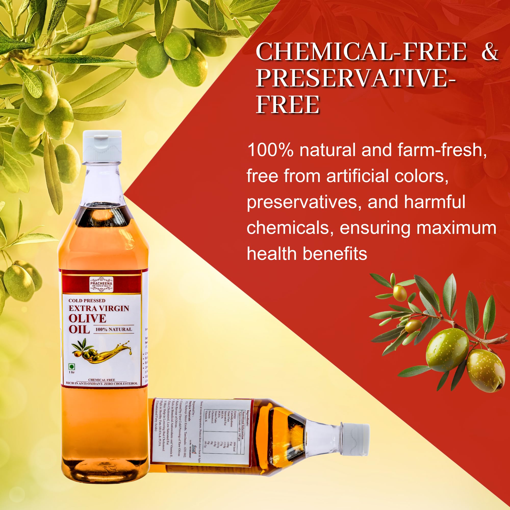 Cold Pressed Extra Virgin Olive Oil